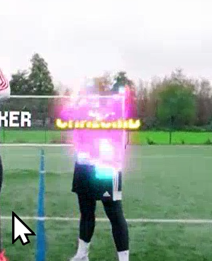 Pixel Glitch Appear Animation